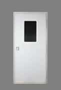 32x72 Square Entry Door - Right Hand - Polar White