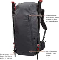 Thule AllTrail X 35L Hiking Backpack - Obsidian