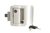 Global Travel Trailer Latch - White Image 1