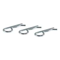 Hitch Clips (Fits 1/2" or 5/8" Pin, Zinc, 3-Pack)