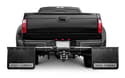 ROCK TAMERS (00110) 2.5" Hub Mud Flap System with Matte Black Stainless-Steel Trim Plates Image 1