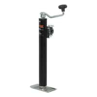 Pipe-Mount Swivel Jack with Top Handle (2,000 lbs, 15" Travel)