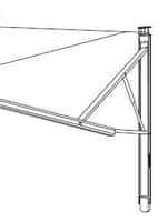 8952002.400B - Hardware,Power Patio Awning Standard, Polar White - Image 1