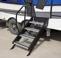 STEPABOVE TRAILER STEPS - 4-STEP, 27&quot; DOOR