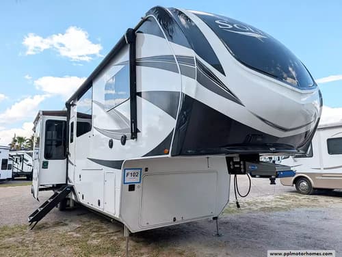 63057 - 42' 2025 Grand Design Solitude 390RK w/5 Slides & Generator Image 1