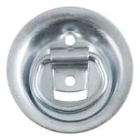 1-1/8" x 1-5/8" Recessed Tie-Down Ring (1,000 lbs, Clear Zinc)