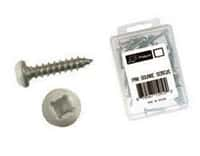 Panhead Square Recess Screw White Image 1