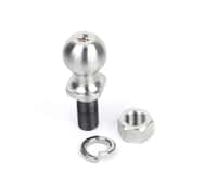 2" Stainless Steel Tow Ball 10,000 MAX GTW 1,500 MAX Tongue Weight V5 & J684 Certified