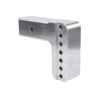 Aluminum Drawbar Only 4" Drop w/ 2.5" Shank (18.5K GTWR)