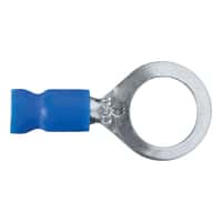 Ring Terminals (16-14 Wire Gauge, 3/8" Stud Size, 100-Pack)