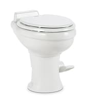 Dometic 320 Series Standard Height Gravity RV Toilet with Elongated Ceramic  Bowl