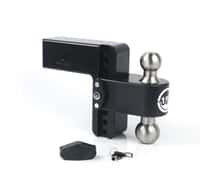 Cerakote Black ALUMINUM Weigh Safe 180 HITCH LTB6-3 6" Drop Hitch, 3" Receiver 21,000 LBS GTW