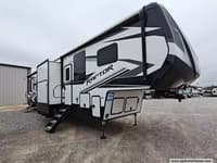 61632 - 45' 2022 Keystone Raptor 423 w/3 Slides & Generator  - Toy Hauler Image 1