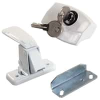 20.0753 - Camper Door Latch, White - Image 1