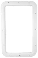 Entrance Door Window Frame - Interior - White