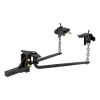 Round Bar Weight Distribution Hitch with Integrated Lubrication (6-8K)