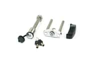 Dual Pin Lock Plate Key Assembly - Hitch Locking Pin Combo Keyed Alike