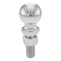 2-5/16" Trailer Ball (1" x 3" Shank, 6,000 lbs., Chrome)