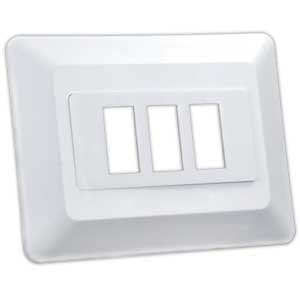 12653 - Trpl Switch Base & Bezel - Image 1