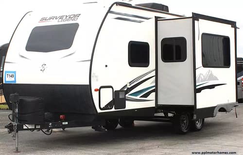 64093 - 25' 2021 Forest River Surveyor 240BHLE w/Slide - Bunk House Image 1