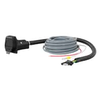 4-Way Flat Electrical Adapter with Brake Controller Wiring