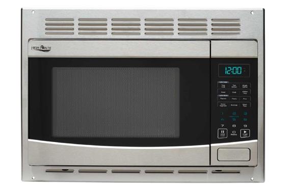 High Pointe 900W 1.0 Cu. Ft. Stainless Steel Microwave Oven with Turntable