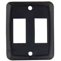 55-3593 - 1pk Double Wall Plate- Bl - Image 1