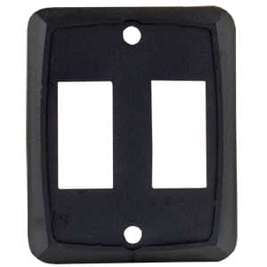 55-3593 - 1pk Double Wall Plate- Bl - Image 1