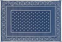 Faulkner 48701 Vineyard 9 by 12-Feet Blue Multi-Purpose Mat Image 1