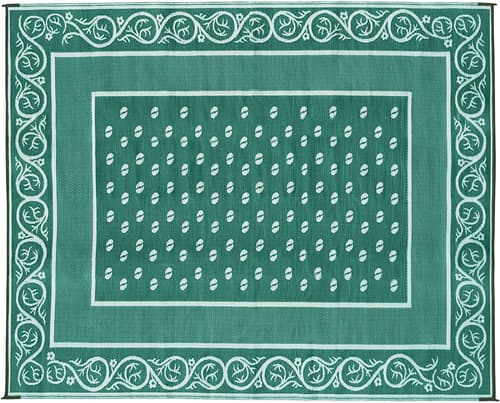 Faulkner 48705 Reversible RV Outdoor Patio Mat Image 1