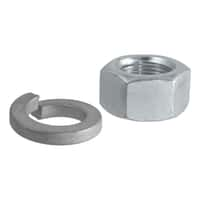 REPLACEMENT TRAILER BALL NUT & WASHER FOR 1" SHANK