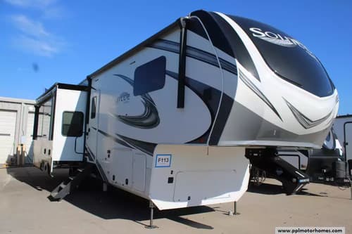 63920 - 34' 2021 Grand Design Solitude 345GK w/3 Slides & Generator Image 1