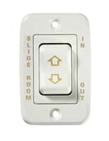 Contoured Switch, White, 40A