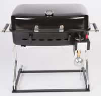 Faulkner 51322 Black Steel Portable Propane Grill Image 1