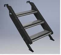 Pull-Out Step 27-1/2 Inch Wide RV and Camper Steps