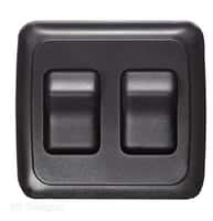 55-0835 - Contoured Wall Switch,Blk - Image 1