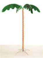 7-Foot Decorative Rope Light Palm Tree Image 1