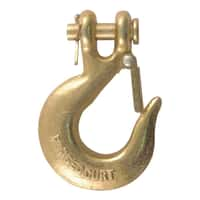 1/4" Safety Latch Clevis Hook (12,600 lbs, 1/4" Pin)