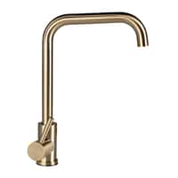 Flow Max™ Square Gooseneck Faucet – Satin Bronze