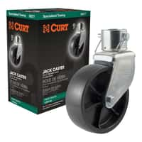 6" Jack Caster (Fits 2" Tube, 2,000 lbs, Packaged)