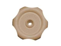 Window Knob Beige 1in Sh