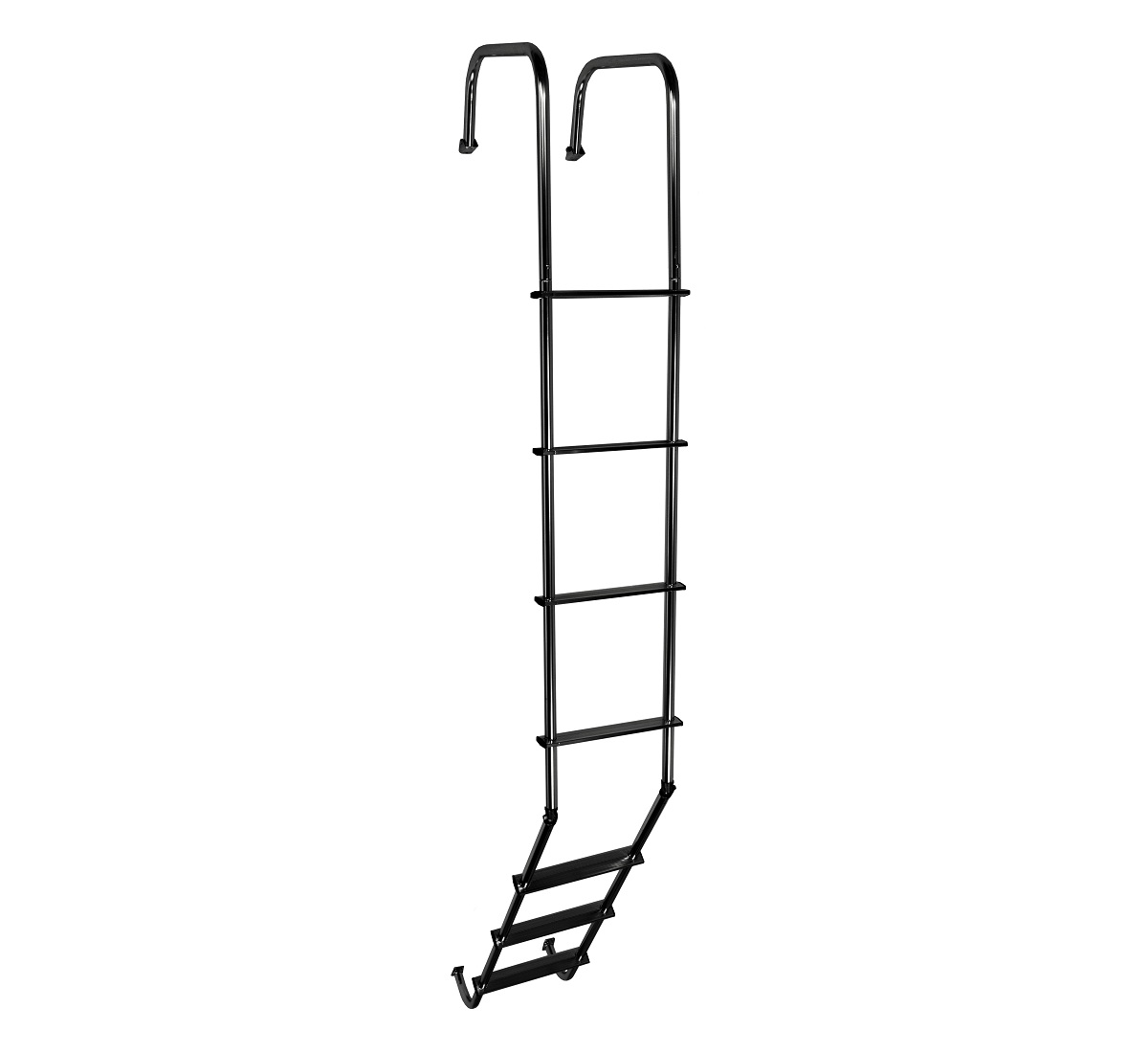 Stromberg Carlson 0139.8525 8525-BK Universal Exterior RV Ladder Hinged Connector Swivel Casting 