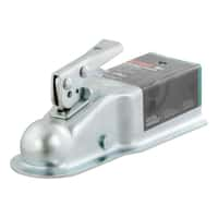 2" Straight-Tongue Coupler with Posi-Lock (3" Channel, 5,000 lbs, Zinc)