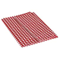 03.0742 - Tablecloth Red/Wht 52x84 - Image 1