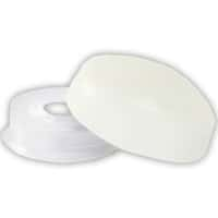 20-0906 - 14pk Screw Covers- Wht - Image 1