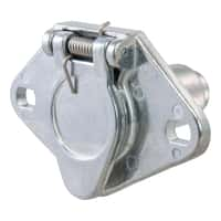 6-Way Round Connector Socket (Vehicle Side, Packaged)