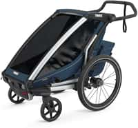 Thule Chariot Cross 1-seat Multisport Bike Trailer - Majolica Blue