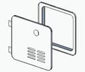 Girard Tankless Water Heater door for Suburban 6 gal.