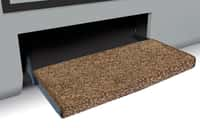 Jumbo Wraparound +Plus RV Step Rug, Brown