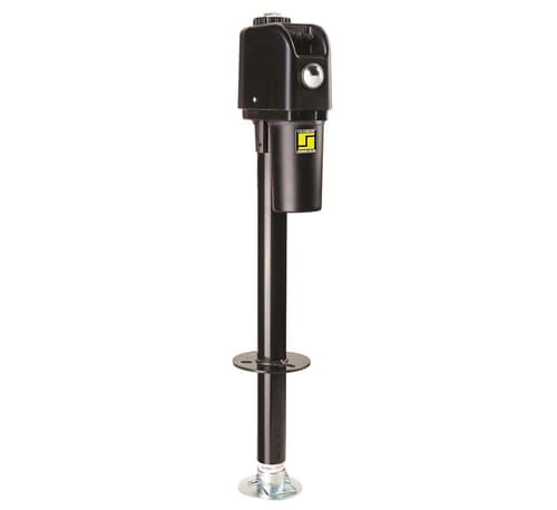 Electric Tongue Jack 2500 lbs, 18" Travel, Black | 94-6451